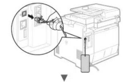 CANON imageCLASS MF729Cdw - Connecting via a USB Cable - 1