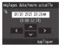 CANON imageCLASS MF729Cdw - Démarrage des paramètres complets avec la langue et jusqu'à la date et l'heure - 3