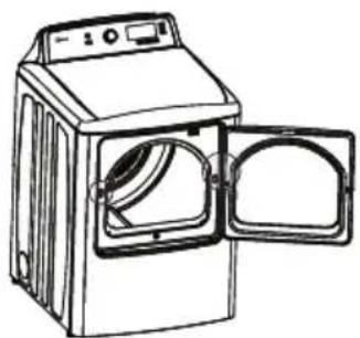 HAIER HLTD600AGW - STEP 6 - DOOR REVERSAL (OPTIONAL) - 1