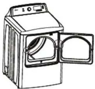 HAIER HLTD600AGW - STEP 6 - CAMBIO DEL SENTIDO DE APERTURA DE LA PUERTA (OPCIONAL) - 1