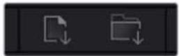 Blackmagic Design Pocket Cinema Camera 4K - Importer des clips dans la bibliothèque de medias - 1