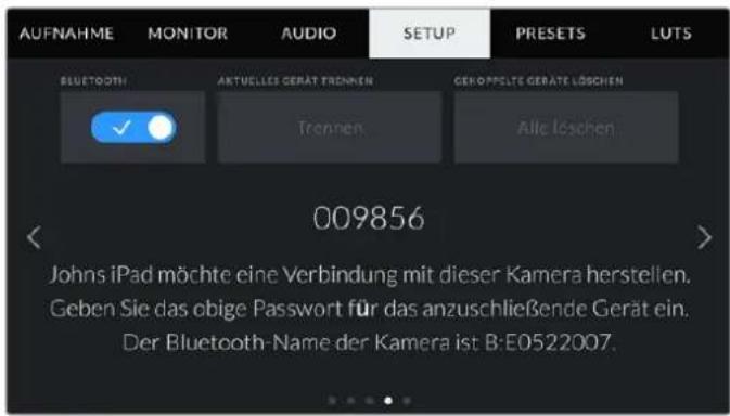 Blackmagic Design Pocket Cinema Camera 4K - So koppeln Sie ihre Kamera erstmalig kabellos mit einem iPad: - 3