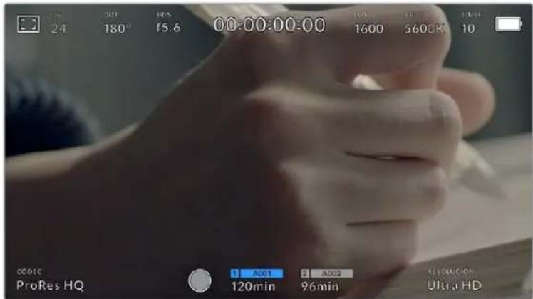 Blackmagic Design Pocket Cinema Camera 4K - Pantalla - 1