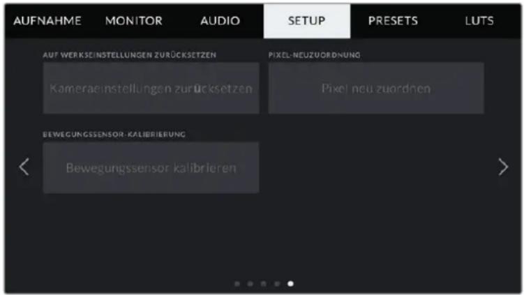 Blackmagic Design Pocket Cinema Camera 4K - SETUP-Einstellungen Seite 5 - 1