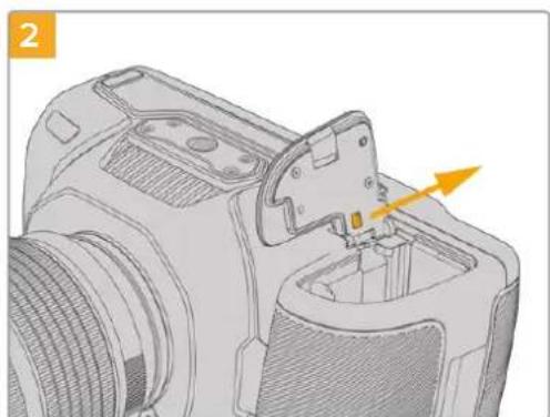Blackmagic Design Pocket Cinema Camera 4K - To attach Blackmagic Pocket Camera Battery Grip: - 2