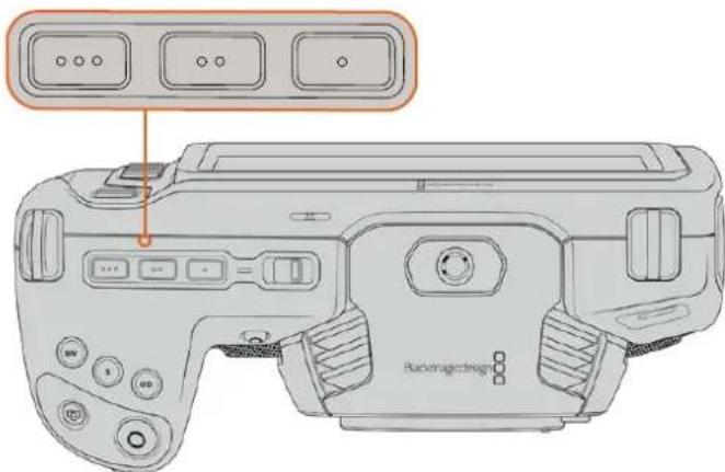 Blackmagic Design Pocket Cinema Camera 4K - Botones programables - 1