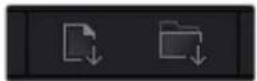 Blackmagic Design Pocket Cinema Camera 4K - Importar clips al panel multimedia - 1