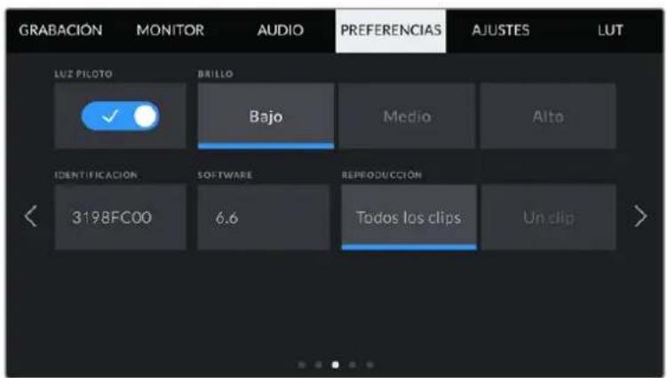 Blackmagic Design Pocket Cinema Camera 4K - Ajustes generales 3 - 1