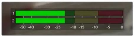 Blackmagic Design Pocket Cinema Camera 4K - Audio Meter - 1