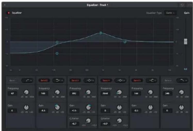 Blackmagic Design Pocket Cinema Camera 4K - So versehen Sie eine Spur mit einem EQ: - 2
