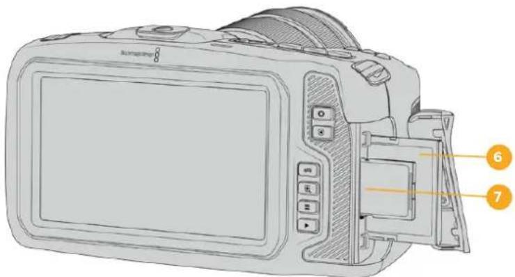 Blackmagic Design Pocket Cinema Camera 4K - 右侧面 - 1