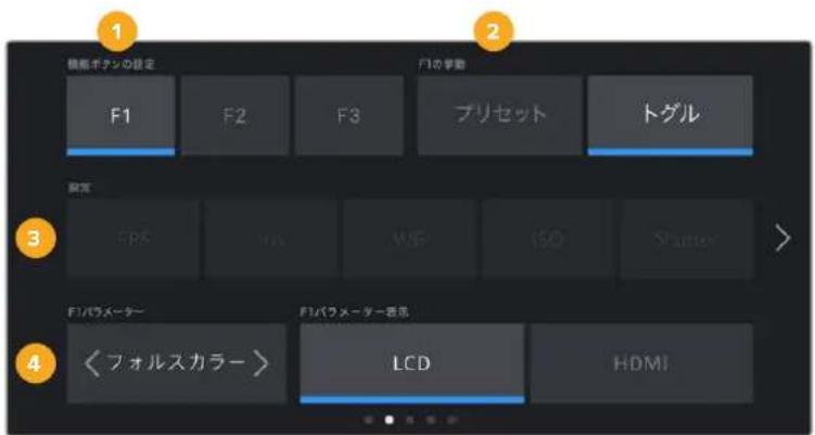 Blackmagic Design Pocket Cinema Camera 4K - 機能ボtons設定 $ET FUNCTION BUTTON) - 2