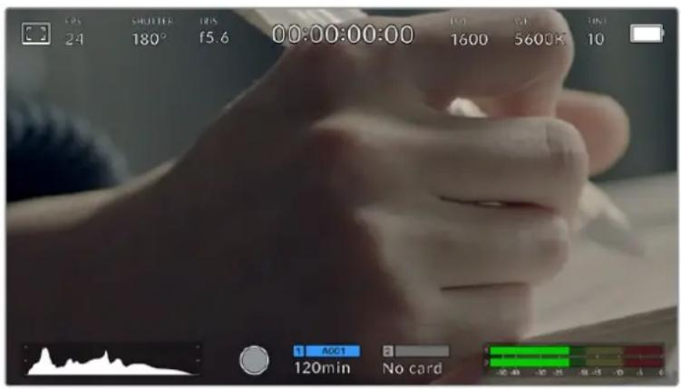 Blackmagic Design Pocket Cinema Camera 4K - Touchscreen Features - 1