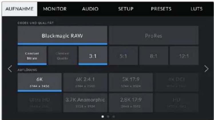 Blackmagic Design Pocket Cinema Camera 4K - Dashboard - 1