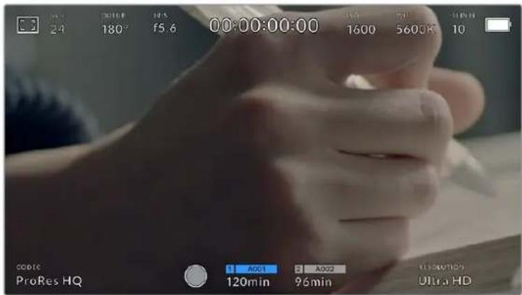 Blackmagic Design Pocket Cinema Camera 4K - Affichage - 1