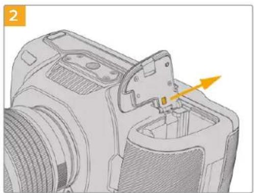 Blackmagic Design Pocket Cinema Camera 4K - Para Instalar la empunadura: - 2