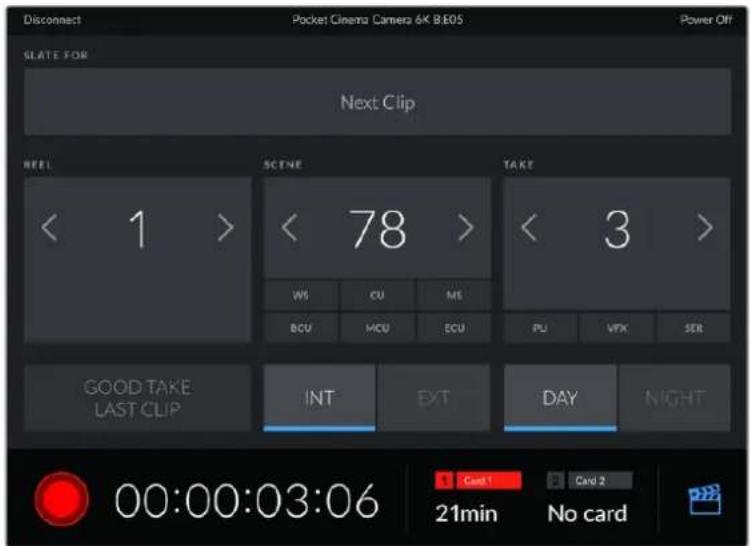 Blackmagic Design Pocket Cinema Camera 4K - Blackmagic Camera Control Appカ力メラをCNTロール - 2