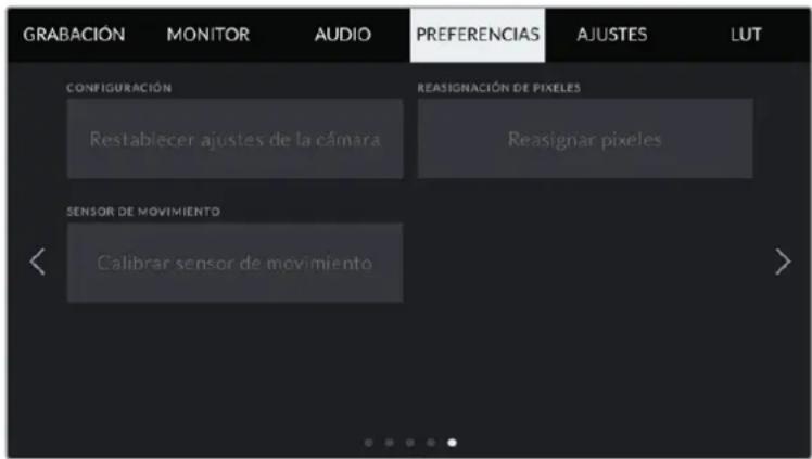 Blackmagic Design Pocket Cinema Camera 4K - Ajustes generales 5 - 1