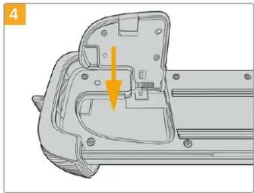 Blackmagic Design Pocket Cinema Camera 4K - Para Instalar la empunadura: - 4