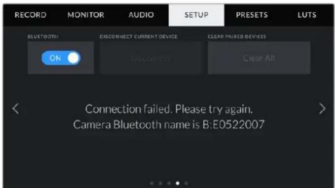 Blackmagic Design Pocket Cinema Camera 4K - To pair your camera with an iPad for the first time: - 5