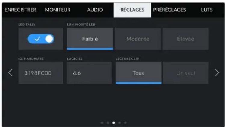 Blackmagic Design Pocket Cinema Camera 4K - Onglet Reglages - Page 3 - 1