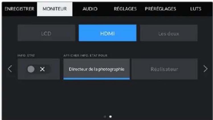 Blackmagic Design Pocket Cinema Camera 4K - Paramètre HDMI de l'onglet Moniteur - Page 2 - 1