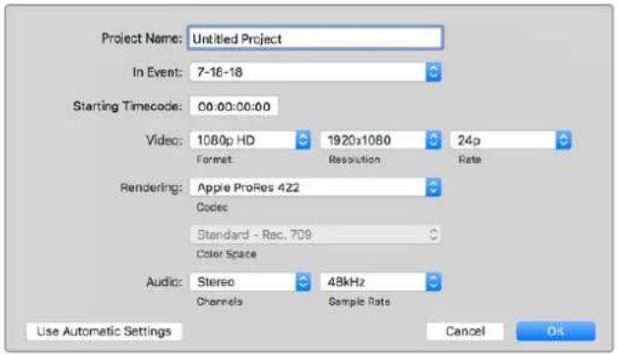 Blackmagic Design Pocket Cinema Camera 4K - Utiliser Final Cut Pro X - 1
