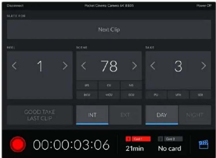 Blackmagic Design Pocket Cinema Camera 4K - Control de la CAMERA con la aplicacion Blackmagic Camera Control - 2
