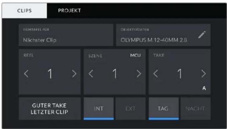 Blackmagic Design Pocket Cinema Camera 4K - CLIP-Metadata - 1