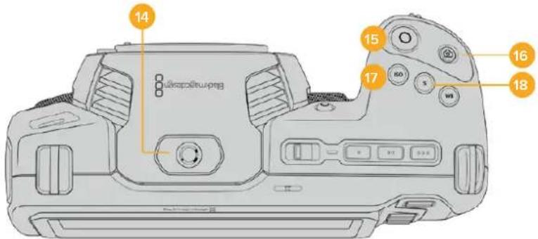 Blackmagic Design Pocket Cinema Camera 4K - Kameraoberseite - 1