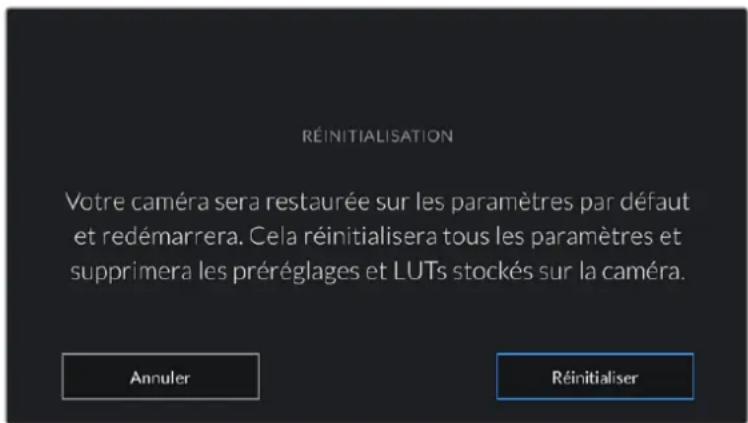 Blackmagic Design Pocket Cinema Camera 4K - Réinitialisation - 1