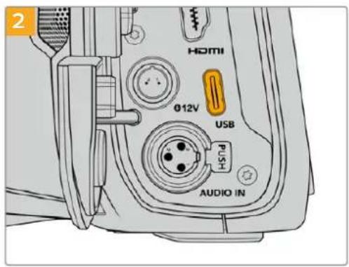 Blackmagic Design Pocket Cinema Camera 4K - Disques flash USB-C - 2