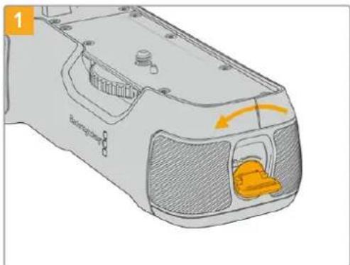 Blackmagic Design Pocket Cinema Camera 4K - Para Instalar la empunadura: - 7