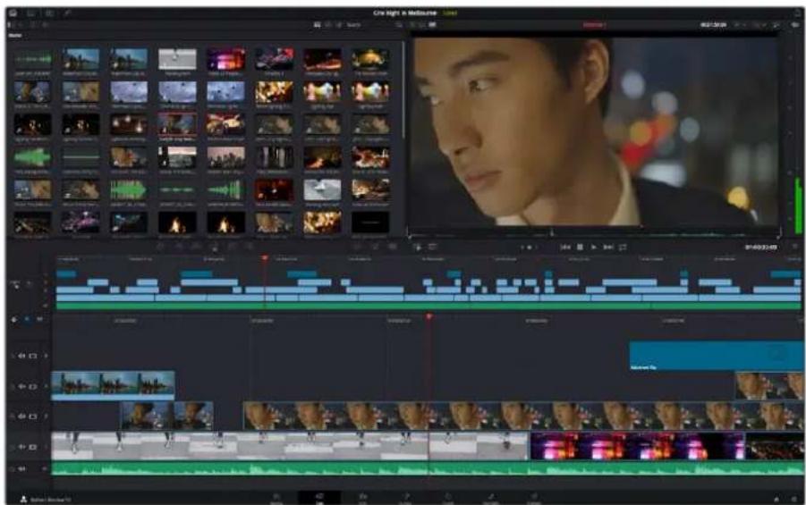 Blackmagic Design Pocket Cinema Camera 4K - Disposition de la page Cut - 1