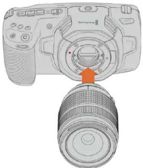 Blackmagic Design Pocket Cinema Camera 4K - Pour monter un objectif EF ou Micro 4/3 : - 1