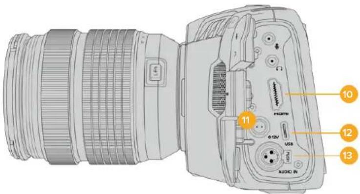 Blackmagic Design Pocket Cinema Camera 4K - Entrada para auriculares - 1
