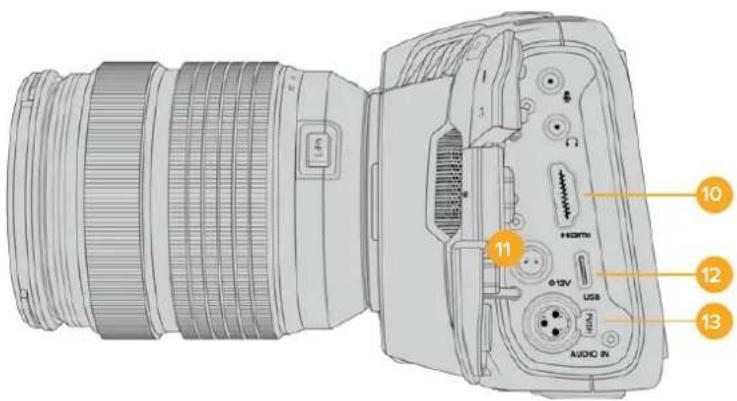 Blackmagic Design Pocket Cinema Camera 4K - Headphones Input - 1
