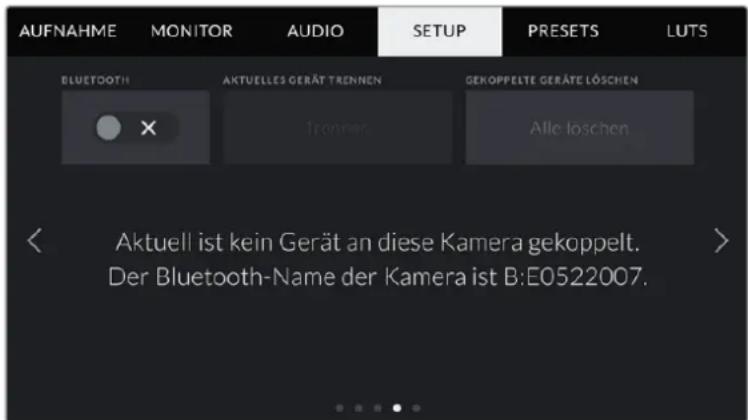 Blackmagic Design Pocket Cinema Camera 4K - SETUP-Einstellungen Seite 4 - 1