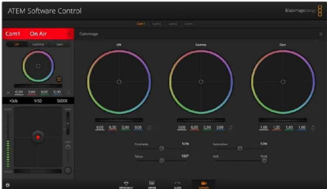 Blackmagic Design Pocket Cinema Camera 4K - Correcteur colorimétrique primaire DaVinci Resolve - 1
