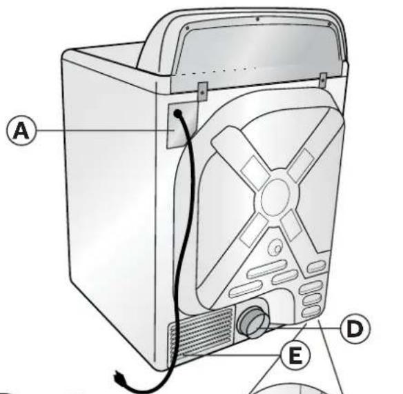 HAIER HLTD500AGW - PARTS AND FEATURES - 2