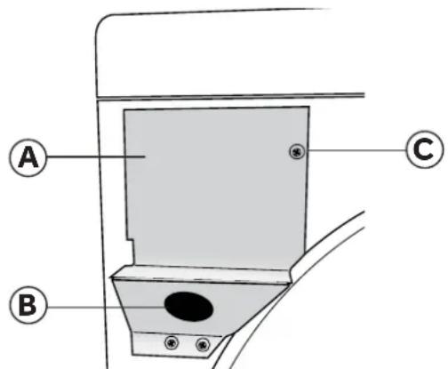 HAIER HLTD500AGW - STEP 2 - ATTACH A POWER CORD TO THE DRYER (ELECTRIC DRYER - U.S. ONLY) - 1