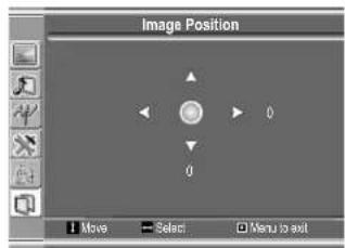 VOXX FPE1505 - Adjusting the Image Position - 1