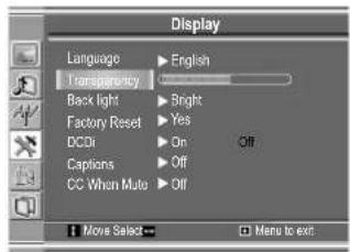 VOXX FPE1505 - Setting DCDi Function - 1