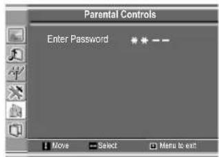 VOXX FPE1505 - Clear Parental Control Settings - 1