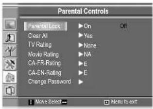 VOXX FPE1505 - Clear Parental Control Settings - 4