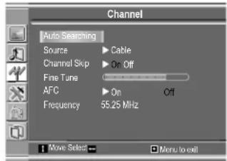 VOXX FPE1505 - Storing Channels in Memory Automatically - 1