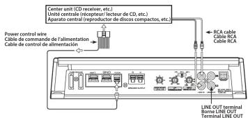 KENWOOD KAC8105D - Connection / Raccordements / Conexiones - 1
