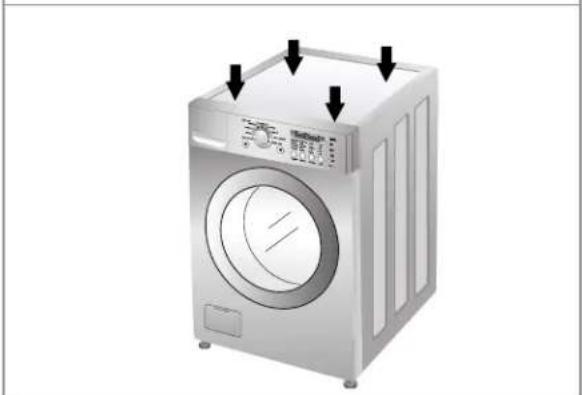 LG WM2496HSM - Level adjustment - 3
