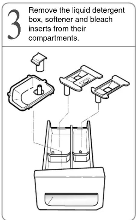 LG WM2496HSM - - Cleaning the Dispenser - 3
