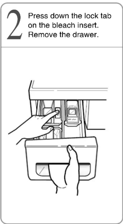 LG WM2496HSM - - Cleaning the Dispenser - 2